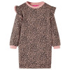 Rochie hanorac pentru copii, roz mediu, 116, vidaXL