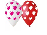 Baloane Inima -Set 5 Bucati, 12 Inch (30 cm)