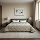 vidaXL Pilotă de vară Patos Gri deschis 200 x 200 cm 42026172