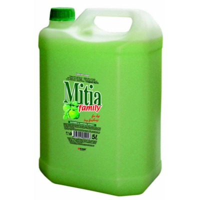 Rezerva Sapun Lichid MITIA Green Apple, 5L, Parfum Mar Verde, Bidon Rezerva Sapun Lichid 5L, Rezerve de Sapun Lichid, Rezerve de Sapunuri Lichide, Rez foto