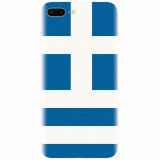 Husa silicon pentru Apple Iphone 8 Plus, Greece Flag