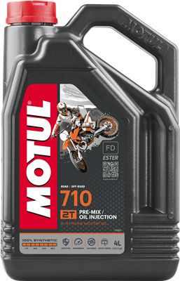 (PL) Olej silnikowy 2T 2T MOTUL 710 4l TC JASO FD synthetic ester