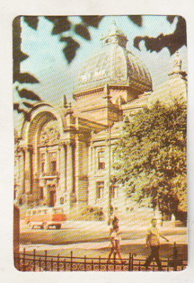 bnk cld Calendar de buzunar 1985 - Palatul CEC Bucuresti foto
