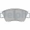DELPHI LP809 set placute frana,frana disc
