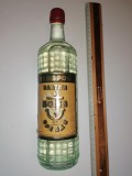STICLA PLINA VODCA RUSEASCA ANII 80- PENTRU COLECTIONAT NU PT CONSUM