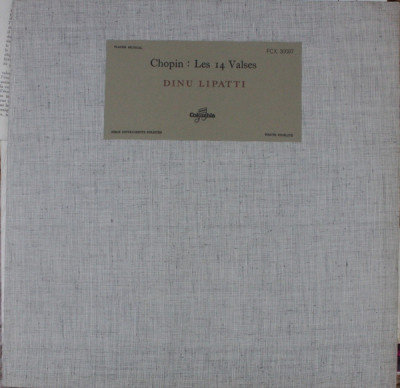 Vinil Chopin / Dinu Lipatti &amp;ndash; Les 14 Valses (VG) foto