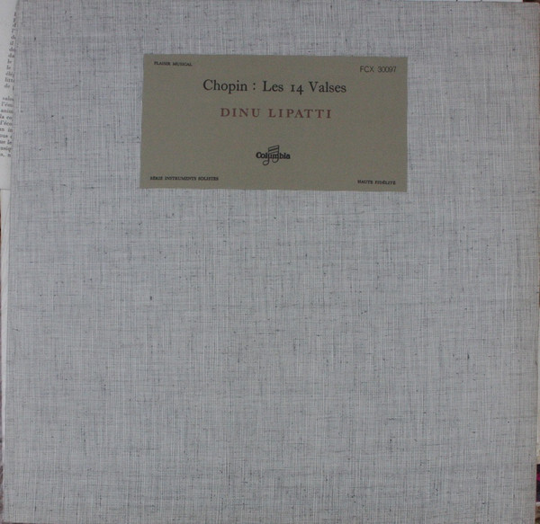 Vinil Chopin / Dinu Lipatti &ndash; Les 14 Valses (VG)