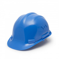 Casca de protectia muncii - culoarea albastru foto