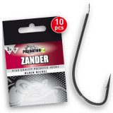 Carlige Carp Zoom Predator-Z Zander, 10 bc (Marime Carlige: Nr. 1)