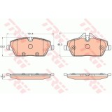 Set placute frana Trw GDB2038, parte montare : punte fata