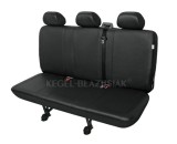 Husa bancheta microbuz 3 locuri din piele ecologica pentru Jumper Jumpy Fiat Ducato Scudo Ford Transit Iveco daily Sprinter Vito Nissan Opel Movano V, Kegel