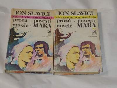 ION SLAVICI - PROZA + NUVELE + POVESTI + MARA Vol.1.2. foto