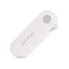 Peeler pentru Legume si Fructe, Cyrax, 3.6 x 9.1 cm, Multifunctional, Curatator Pliabil, din ABS si Otel Inoxidabil, Alb