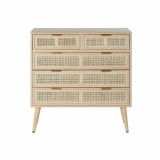 Cumpara ieftin Comodă DKD Home Decor Natural Lemn de paulownia Lemn MDF Scandi 80 x 39,5 x 81 cm