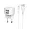 Incarcator Priza Telefon 2xUSB 2.4A + Cablu Date Lightning Borofone