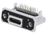 Soclu USB C 90&deg; USB 3.1 IP67 Aurit 5A