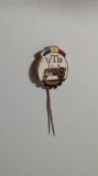 QW9 J 63 - Insigna - tematica tehnica - Uzina de tractoare Brasov - UTB