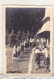 Bnk foto Cununie religioasa la biserica de lemn Bran - august 1941, Alb-Negru, Romania 1900 - 1950, Cladiri