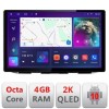 Navigatie dedicata Edonav Skoda Octavia 4 2020-2024, Ecran 2K QLED 13&quot;,Octacore,4Gb RAM,32Gb Hdd,4G,360,DSP,Carplay,Bluetooth CarStore Technology