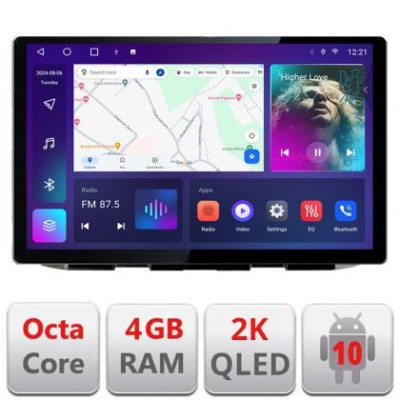 Navigatie dedicata Edonav Skoda Octavia 4 2020-2024, Ecran 2K QLED 13&amp;quot;,Octacore,4Gb RAM,32Gb Hdd,4G,360,DSP,Carplay,Bluetooth CarStore Technology foto
