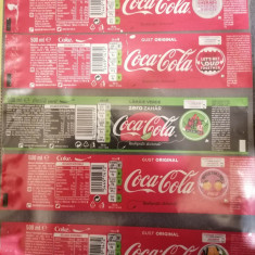 N8 Lot 10 etichete diferite COCA COLA