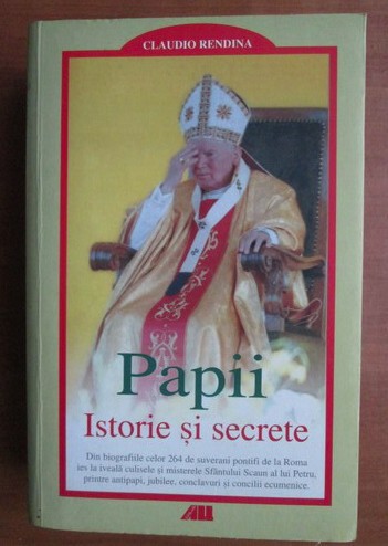 Papii Istorie si secrete Claudio Rendina