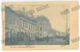 4957 - SIGHET, Maramures, Shopping Street, Litho, Romania - old postcard - unused