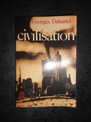 GEORGES DUHAMEL - CIVILISATION (Le livre de poche) foto