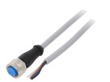 Cablu Conectare SICK M12 Mama Drept 4 Pini 2m IP67 PVC Gri