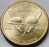 1 Dollar 2016 USA, Code Talkers, Sacagawea, unc, litera P/D, America de Nord