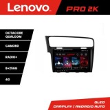 Navigatie VW Golf 7 Lenovo Kit-491 8 core QLED 2K 8+256 360 Android Waze USB Navigatie Internet Youtube Radio CarStore Technology
