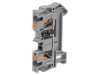Conector &Icirc;mbinare Șine 0,2-6mm&sup2; 1 Pista 2 Borne Gri Push-in