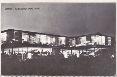 bnk cp Eforie Nord - Restaurantul Perla Marii - circulata foto