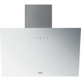 Hota decorativa Whirlpool WHVP62FLTW, Capacitate absorbtie 650 m3/h, Iluminare LED, 1 motor, Clasa A, Touch control, 60 cm, Alb