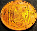 Moneda 1 LEU - ROMANIA, anul 1993 *cod 1117 B