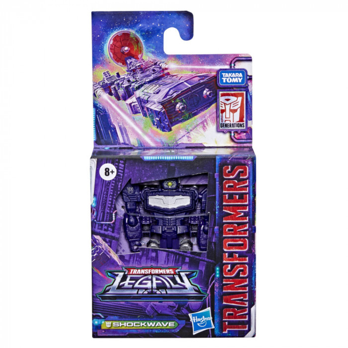 TRANSFORMERS LEGACY UNITED FIGURINA SHOCKWAVE 8.5CM SuperHeroes ToysZone