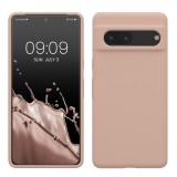 Husa Kwmobile pentru Google Pixel 7, Roz, Silicon, KWM0000171I049C, Carcasa
