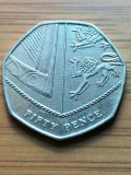 Moneda Anglia Fifty Pence 2014, Europa