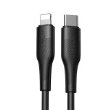 Joyroom USB Tip C - Cablu Lightning Putere De Livrare 20W 2.4A 0.25m Negru (S-02524M3 Negru) S-02524M3 BLACK