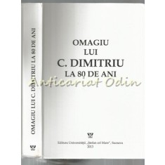 Omagiu Lui C. Dimitriu La 80 De Ani