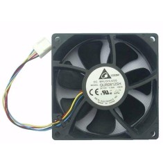 Ventilator Delta Electronics QUR0812SH 80x80x25 12V 0.50A 4 pini