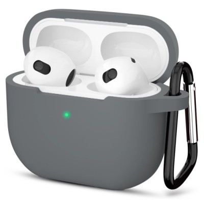 Husa pentru Apple AirPods 3 - Techsuit - Grey foto