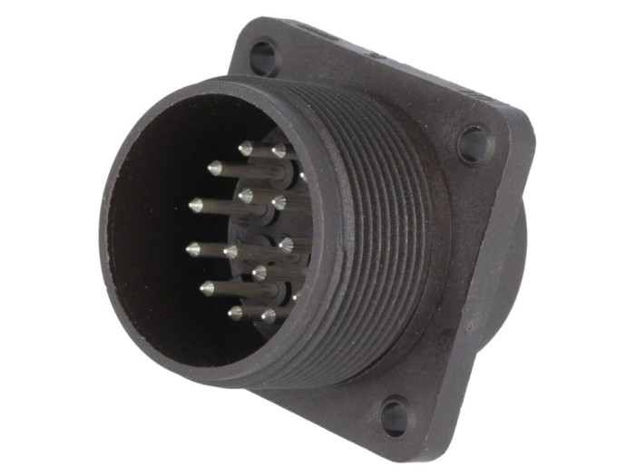 Conector circular soclu IP67, 17 pini