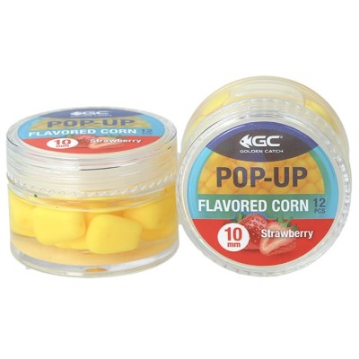 Porumb Siliconic Dip-uit Golden Catch Pop-Up, Capsuna, 8mm, 12buc foto
