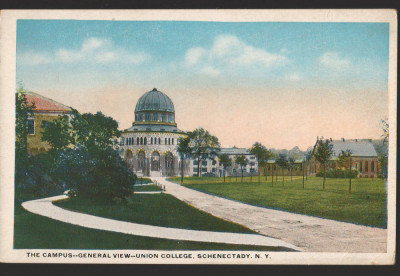 CPIB 16713 CARTE POSTALA - SCHENECTADY, N.Y. CAMPUS UNION COLLEGE, SUA foto