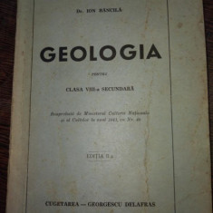 Geologia pentru clasa VIII secundara-Ion Bancila