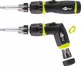 Set surubelnita cu clichet 12biti CrV 4x Phillips PH0 PH1 PH2 PH3 Capete plane 4x 3mm 4mm 5mm 6mm 4x Torx T10 T15 T20 T25 Goobay