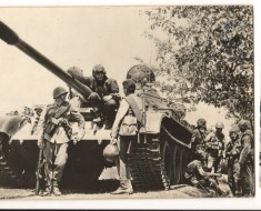 CPI B 10924 CARTE POSTALA - OSTASI IN LUPTA PE TUN, SOLDATI