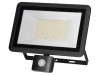 Lampă proiector LED ADVITI 100W 4000K 8000lm Aluminiu Negru IP44 Senzor Integrat