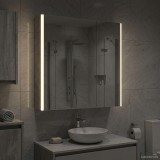 vidaXL Dulap cu oglindă pentru baie Gri din beton 63,5 x 15,5 x 70 cm 889242